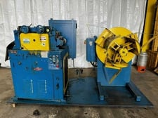 12" x .032" Littell #212 LAM-17PD, straightener, 17 rolls, 250 FPM, Minster/CHS R40-12 uncoiler, 1989