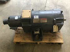 75 HP 3500 RPM General Electric, Frame 328ATCY, shunt wound, brake motor, refurbished, 500 VA