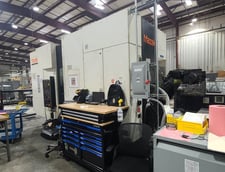 Mazak #HCN-4000II, CNC horizontal machining center, full 4th, Mazatrol Matrix Nexus Control, 22" X, 24.8" Y