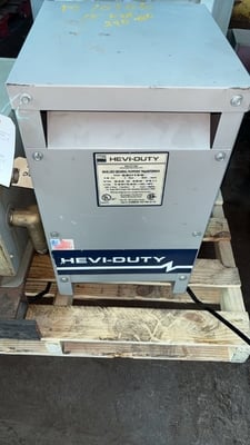15 KVA 480 Primary, 126/62.5 Secondary, Hevi-Duty, with taps