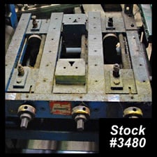 11" x .125" Abbey Etna, entry guide / trim unit, 3 pass slide arrangement