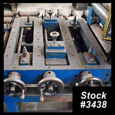 12-3/4" x .125" Abbey Etna, entry guide / trim unit, 3 pass slide arrangement