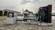 750 KW Cummins #DQCB, diesel generator set, 277/480 Volts, 1220 HP @ 1800 RPM, QSK23-G7 engine, EPA Tier 2