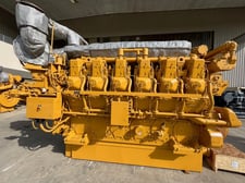 3550 HP @ 1000 RPM, Caterpillar #G3612, Natural gas engine, rblt. 2024