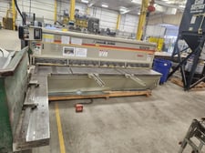 1/4" x 10' Accurshear #625010, hydraulic power shear, 36" back gauge, 16 hold downs, 2005