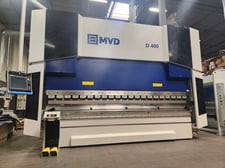 400 Ton, MVD #D400-4300, iBend CNC hydraulic press brake, new