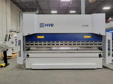 220 Ton, MVD #A220-3700 A-Series, iBend Hydraulic Press Brake, 12' overall, 125.9" between housing, new