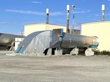 375000 cfm Alphhair Fresh Air Ventilation System for Mining, 1000 HP, 10' fan, 4000 V.