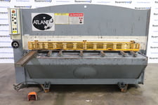 1/4" x 6' Haco Atlantic #HDE-6-1/4, hydraulic shear, 39" front operated power back gauge