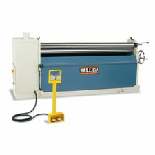 Baileigh #PR-613, plate roll, 220 V., 3-phase, 72" forming length, 3 HP, (3) 4.75" rolls