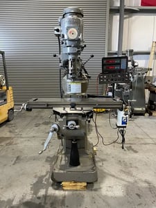 Bridgeport #Series-I, vertical mill, 9" x49" tbl., 3 HP, 36" X, 12" Y, 16" Z, R-8, 4200 RPM, Acu-Rite 2-Axis