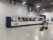 HSG #TP80S-PRO 6000 watt tube laser with bevel head, bundle load, 3m automatic height unloading, new stock