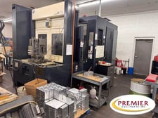 Makino #A55E, CNC horizontal machining center, Pro 3 Control, 22" X, 22" Y, 23.6" Z, 14000 RPM, 90 automatic