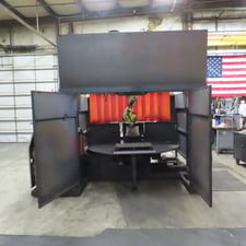 Lincoln, ED4102016, Fanuc 6-Axis dual zone robotic welding cell, 480 V., 3-phase, no welder