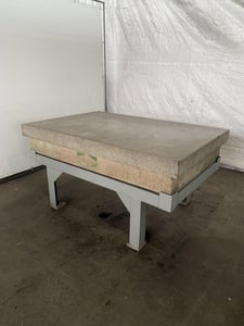 72" x 48" x 12" Granite Surface Plate w/ stand