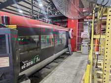 Amada #LC3015F1NT, CNC Co2 laser w/tower FMS, 4000 watt, AMNC-F NT Control, 5' x 10' table, 2012
