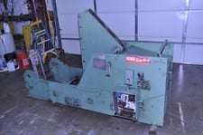 3000 lb. Rowe #3020-J, coil cradles, 15" width, 48" outside dimension, manual coil guide adj., loop Control