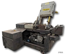 18" x 20" Hyd-Mech #V-18, vertical bandsaw, 1-1/4" x 14'11" blade, 7.5 HP, 65-385 SFM, 2004