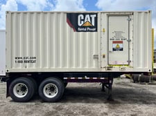 455 KW Caterpillar #MPS500, portable diesel generator set, 277/480 Volts, 3-phase, 693 HP @ 1800 RPM, C15