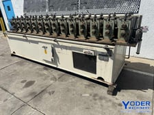 14 Stand, Dahlstrom #450-12, rollformer, 1-3.4" arbor, 8" roll space, 10 HP, 100 FPM