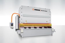 3/8" x 13' Ermaksan #HVR 3100-10, hydraulic variable rake shear, 12-22 SPM, 14 hydraulic holddowns, Ermaksan