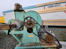 Nelson Blower #Type-VVS, Centrifugal Sawdust Blower, 75 HP, Size 65, 240/480 V, belt driven