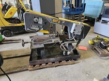 11" x 18" Dake Johnson #JH10, manual horizontal band saw, 1 HP, 1" x .035" x 137" blade