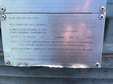 1000 HP 1200 RPM ABB, Frame 500L, TEFC BB, 4160 Volts (2 available)