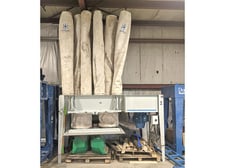5000 cfm Aireworks #FX15-5000, modular dust collector, 301 sq.ft., 15 HP TEFC motor