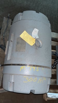 300 HP 1775 RPM Siemans, Frame 447TS, Drip-Proof Ball Bearing, 1.0 service factor