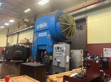 1000 Ton, Sutherland #SHF1000, hot forging press, 12" Stroke, 29.53" Shut Height, 80 SPM, 2004