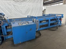 54" x 192" Dahlstrom #M-1254-6192-12, stacker system, .022" - .104" capacity, 50-250 FPM