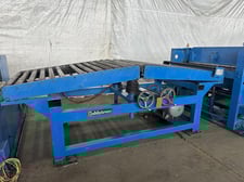 Adjustable hump table, Dahlstrom #HT-A-54, 54" width capacity, 15" table adjustment