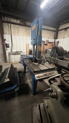18" x 26" Marvel #Series-8-Mark-I, vertical band saw, 186" x .075" blade, 1.3 HP, 20-200 FPM