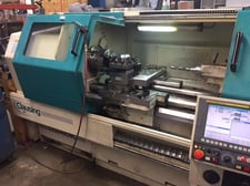 Clausing #CV2040, CNC toolroom lathe, Fanuc 0iTC, 20" swing x 39" centers, 3.2" bar, 10" chuck, 2007