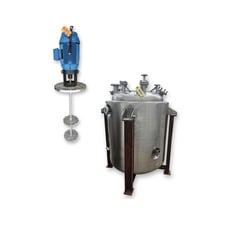 264 gallon Kalina Engineering, jacketed Stainless Steel pressure rated mix tank reactor