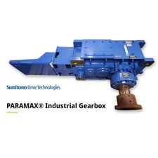 20 HP, Sumitomo Paramax #PX8075R4BD-LLV-280, right angle speed reducer, 280.79:1 gearbox