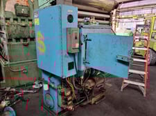 150 Ton, TMP, hydraulic rubber press, 6 stroke, 6" DL, 18" x18", electric platen, self contained hydraulic