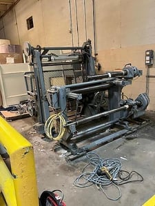 Johnstone, 43" 2-drum winder, score slitting 1.5" min., 25 score knives, 24" rewind diameter
