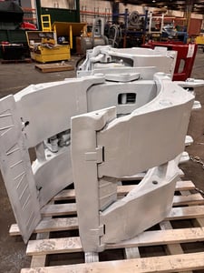 Cascade #100F-RCP-01C, 60" dia. roll clamp, Class IV, 10000 lb. @ 30" capacity, 2019