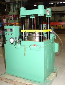 120 Ton, Up-act., 4-post, 14" x22", 6" -13" DL, 6" stroke, self-cont.hydraulic & controls, #1450