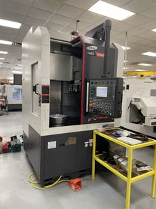 SMEC #SLV500RH, CNC vertical turret lathe, Fanuc 0i Series, 27.5" swing, 3-jaw 15" chuck, chip conveyor, 2020