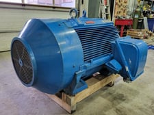 500 HP 1185 RPM Teco Westinghouse S50006TET5, Frame 5808B, induction motor, cont duty, 575 Volts