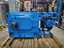 1265 HP @ 1780 RPM, Flender #H1SH11A, helical gear unit, 1 stage, horiz mounting position, 3.10 :1 ratio