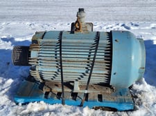 300 HP 1788 RPM Teco Westinghouse PDH30004TE5NR, Frame 449T, TEFC, 575 Volts