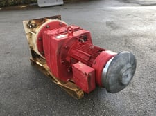 50 HP, 1775/44 RPM, Canamix motor gear box with drive CMX 3700, 2014