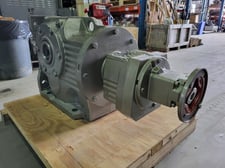 Sew-Eurodrive, Gear Reducer Type KA127 R87 AM213/215 Type RF87/A, 6.39:1 Ratio