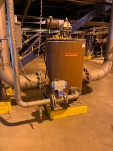 Fluid Engineering #726, filter screen, size 16/10, 150 psi, 32-150°F, scrapers & Control panel