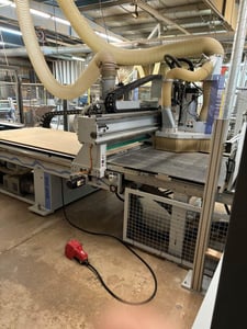 Weeke #Vantech-480, CNC Router, infeed table, push off table, 4' x8' table, 2012