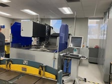 Flow #Mach-3-1313B, waterjet cutters, 4' X, 4' Y, 6" Z, 30 HP, 55000 psi, Flowmaster PC-Based Control, 2009